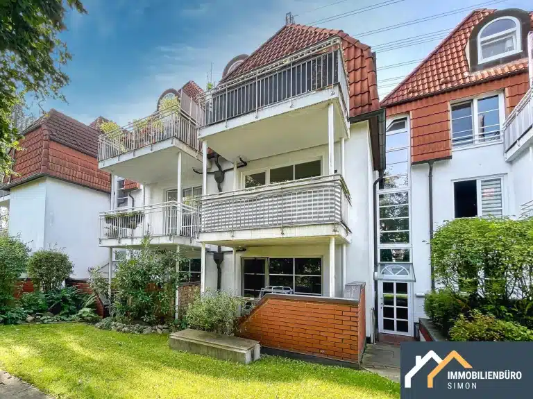 Wunderschöne Zwei-Zimmer-Wohnung mit einer einladenden Terrasse in Hamburg!